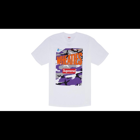 Supreme Other - Supreme wheaties tee SS21 white